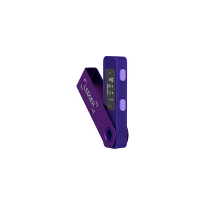 Ledger Nano S Plus Krypto-Hardware-Geldbörse Purple Amethyst von Ledger