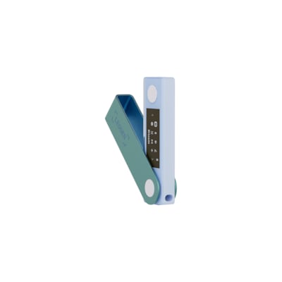 Ledger Nano X Krypto-Hardware-Geldbörse Pastel Green von Ledger