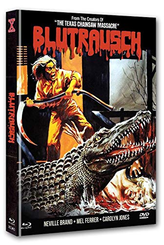 Blutrausch - Eaten Alive (1977) UNCUT 2-Disc Mediabook (Cover A) - limitiert & nummeriert auf 666 Stk. [Blu-ray] von Ledick Filmhandel GmbH