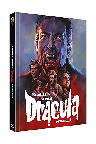 Nachts, wenn Dracula erwacht - Mediabook - 4-Disc Limited Collector‘s Edition Nr. 48 auf 333 Stück (Cover C) [Blu-ray] von Ledick Filmhandel GmbH