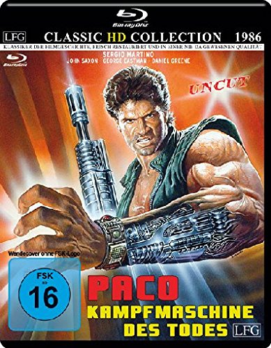 Paco - Kampfmaschine des Todes - Uncut - Classic HD Collection # 10 (mit Wendecover) [Blu-ray] von Ledick Filmhandel GmbH