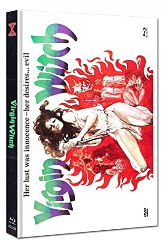 Virgin Witch - Mediabook (Cover E) - 2-Disc limitiert & nummeriert auf 222 Stück (+ DVD) [Blu-ray] von Ledick Filmhandel GmbH