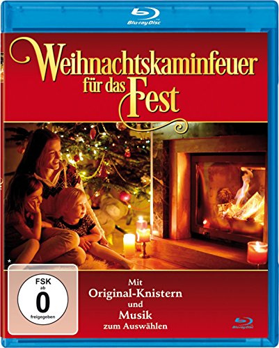 Weihnachtskaminfeuer für das Fest [Blu-ray] von Ledick Filmhandel GmbH