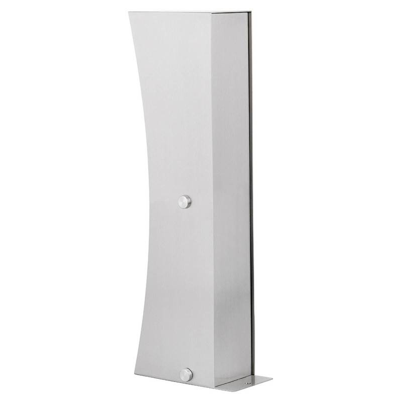 Steckdosensäule Connect D2, edelstahl von Ledino