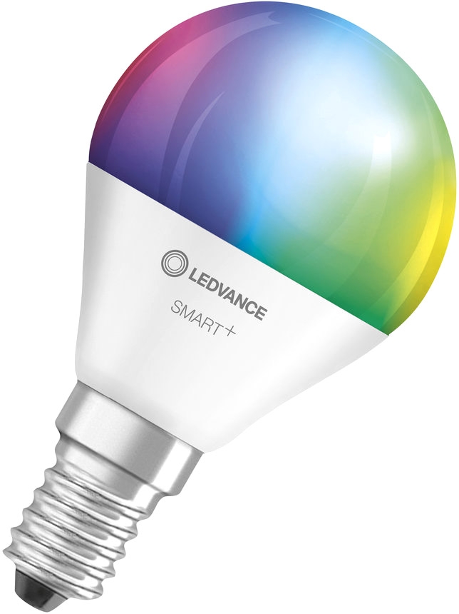 LEDVANCE 3x Wifi SMART+ LED Lampe Mini Bulb RGBW mehrfarbig (ex 40W) 5W / 2700-6500K E14 3er von Ledvance