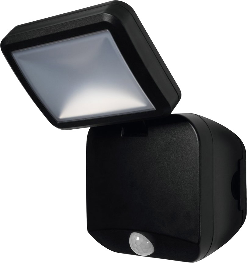 LEDVANCE Batterie-LED-Strahler Einzelbatterie-Wandleuchte mit Sensor 4W / 4000K Kaltweiß Schwarz LEDVANCE Batterie-LED-Strahler Einzelbatterie-Wandleuchte mit Sensor 4W / 4000K Kaltweiß Schwarz von Ledvance