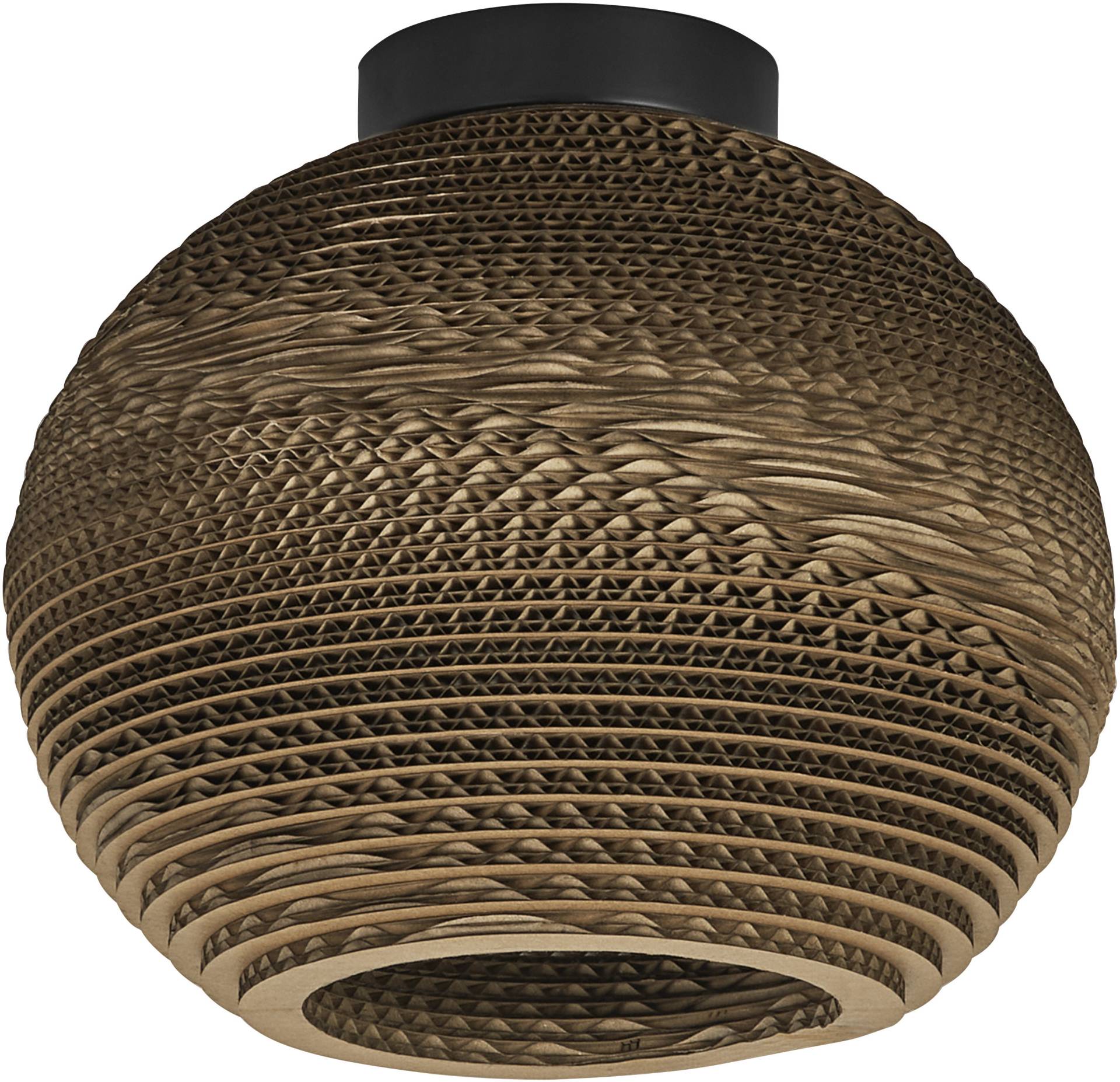 LEDVANCE Decor Karton Kugel Decke E27 Braun von Ledvance
