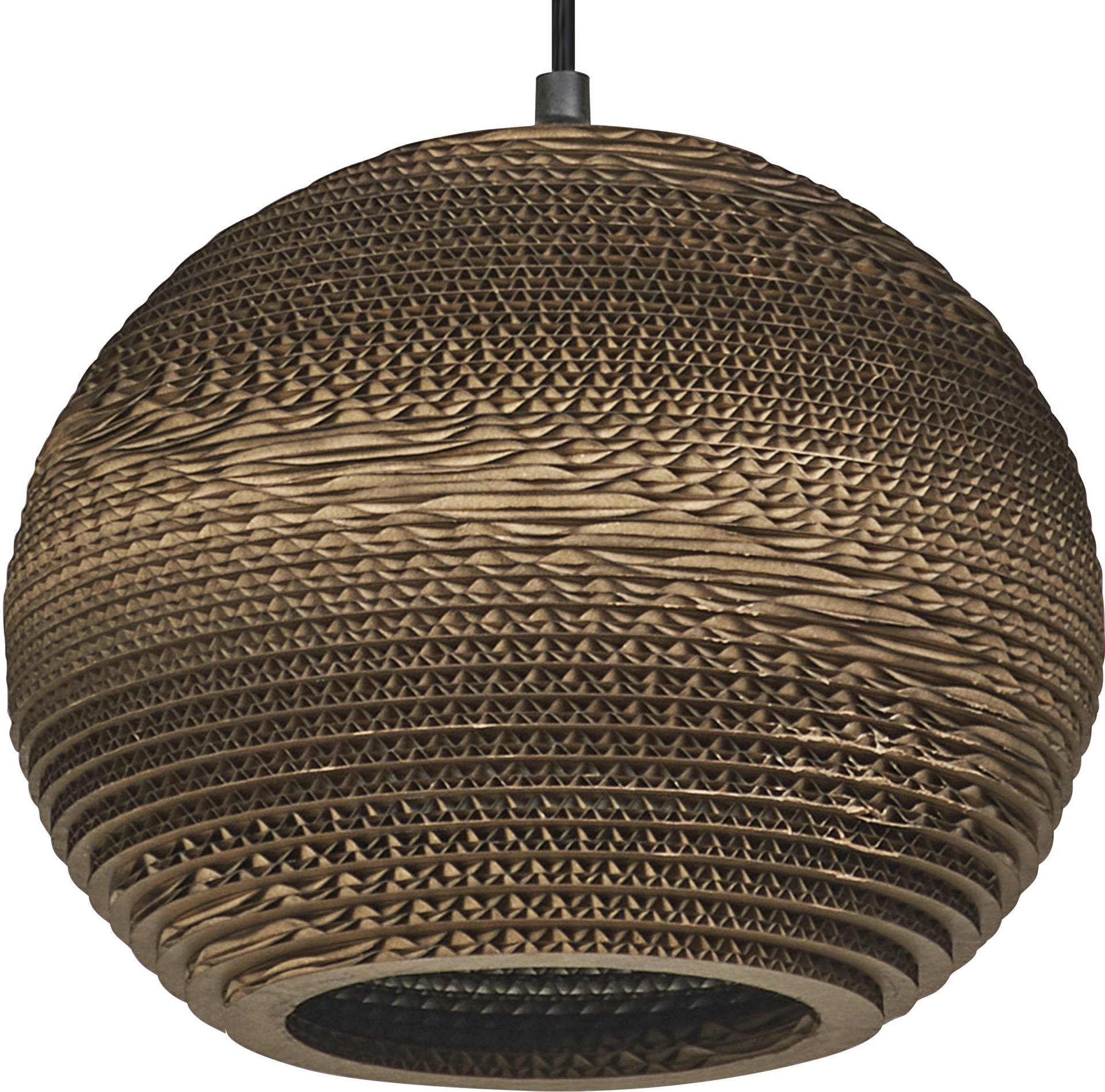 LEDVANCE Decor Karton Kugel Pendelleuchte E27 Braun von Ledvance