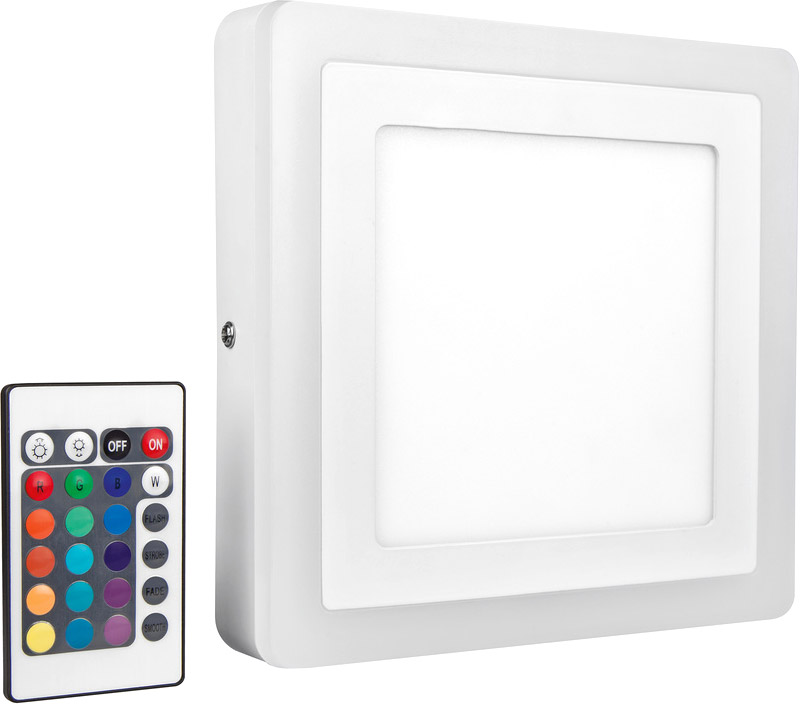 LEDVANCE LED COLOR+ Wand- und Deckenleuchte RGBW mit Fernbedienung 19W / 3000K LEDVANCE LED COLOR+ Wand- und Deckenleuchte RGBW mit Fernbedienung 19W / 3000K von Ledvance