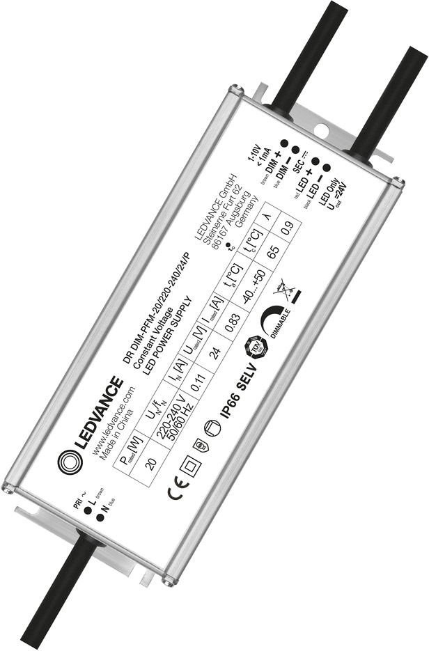 LEDVANCE LED DRIVER 1-10 V DIM OUTDOOR PERFORMANCE -20/220-240/24/P LEDVANCE LED DRIVER 1-10 V DIM OUTDOOR PERFORMANCE -20/220-240/24/P von Ledvance