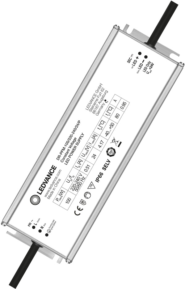 LEDVANCE LED DRIVER OUTDOOR PERFORMANCE -100/220-240/24/P LEDVANCE LED DRIVER OUTDOOR PERFORMANCE -100/220-240/24/P von Ledvance