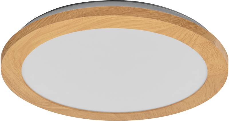 LEDVANCE Orbis Disc 30 cm 22 W Click CCT IP44 Holzdekor von Ledvance