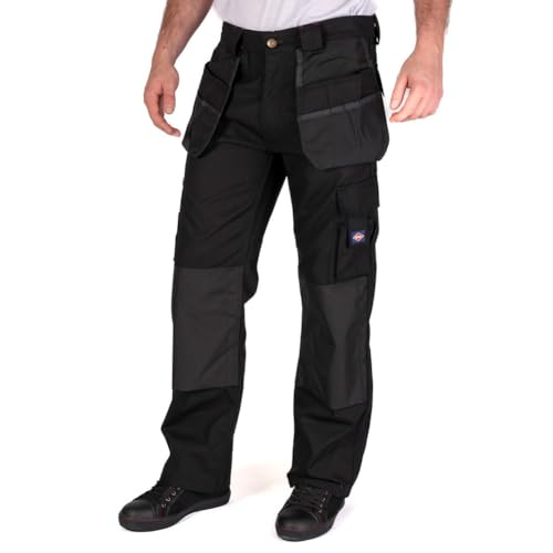 Lee Cooper LCPNT216 Herren-Arbeitshose mit Holstertasche, Schwarz, 30W/31L Lee Cooper LCPNT216 Herren-Arbeitshose mit Holstertasche, Schwarz, 30W/31L von Lee Cooper