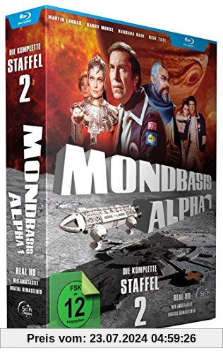 Mondbasis Alpha 1 - Die komplette zweite Staffel (Folge 25-48) - Extended Version HD (Real HD-Neuabtastung) [6 BLU-RAY] von Lee H. Katzin