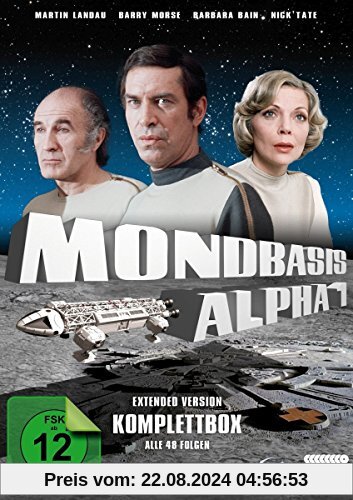 Mondbasis Alpha 1 - Extended Version Komplettbox: Alle 48 Folgen (Neuabtastung) [16 DVDs] von Lee H. Katzin