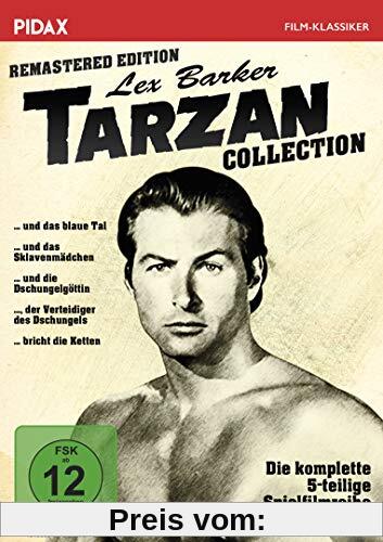 Tarzan - Lex Barker Collection / Remastered Edition / Alle 5 Tarzan-Abenteuer mit Lex Barker in einer Sammlung (Pidax Film-Klassiker) [3 DVDs] von Lee Sholem, Byron Haskin, Cy Endfield, Kurt Neumann