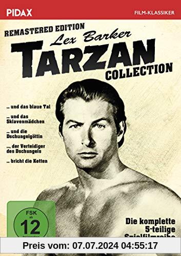 Tarzan - Lex Barker Collection / Remastered Edition / Alle 5 Tarzan-Abenteuer mit Lex Barker in einer Sammlung (Pidax Film-Klassiker) [3 DVDs] von Lee Sholem, Byron Haskin, Cy Endfield, Kurt Neumann