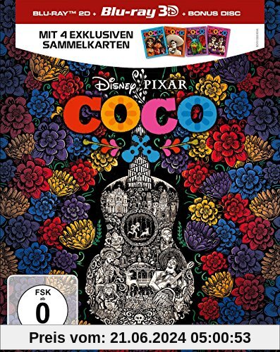 Coco (3D+2D BD + Bonus Disc) [3D Blu-ray] von Lee Unkrich