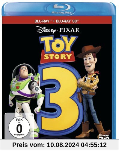 Toy Story 3 (+ Blu-ray 3D) [Blu-ray] von Lee Unkrich