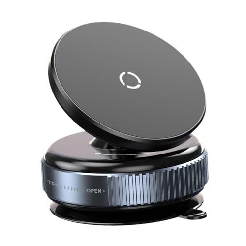 LeeQinersw Autotelefonhalter mit Vakuumhalterung und Saugnapf, 360-Grad-Drehung, Telefonhalterung für Reisen, Zuhause, Kochen, Make-up, Dusche, Schwarz LeeQinersw Autotelefonhalter mit Vakuumhalterung und Saugnapf, 360-Grad-Drehung, Telefonhalterung für Reisen, Zuhause, Kochen, Make-up, Dusche, Schwarz von LeeQinersw