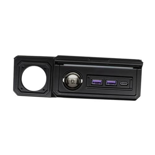 LeeQinersw CAR USB Hub Ladegerät Accessoire Praktische kompatible Mittelkonsole Multiport Ladegerät Docking Station Adapter für JB74, Linke Fahrerseite von LeeQinersw