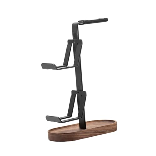 LeeQinersw Controller und Headset Halter robuster Nicht -Slip -tragbarer 2 -Stufe Gaming -Kopfhörer -Ständer Halterung Aufbewahrungsorganisator von LeeQinersw