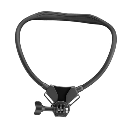 LeeQinersw Selfie Halter Lanyard -Gurt biegsame Perspektive der ersten Person, Actionkamera -Halterung, Halshalterhalter für Sport, Ohne Brustgurt von LeeQinersw