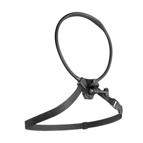 LeeQinersw Selfie Halter Lanyard -Gurt biegsame Perspektive der ersten Person, Actionkamera -Halterung, Halshalterhalter für Sport, mit Brustgurt von LeeQinersw