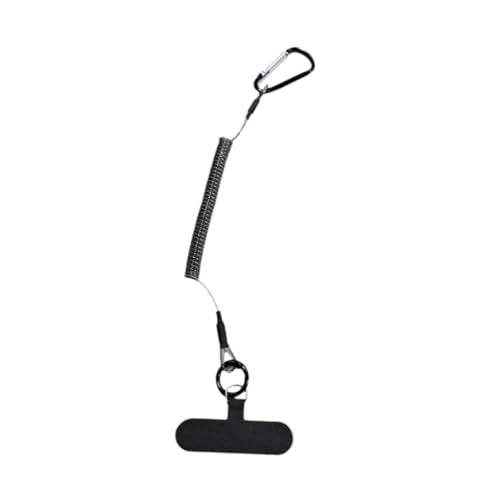 LeeQinersw Telefon-Lanyard, Telefonhülle, Ankerkordel mit Karabinergurt, Spiralleine für Rucksackreisen, Übungen im Freien, Skifahren, Wandern LeeQinersw Telefon-Lanyard, Telefonhülle, Ankerkordel mit Karabinergurt, Spiralleine für Rucksackreisen, Übungen im Freien, Skifahren, Wandern von LeeQinersw