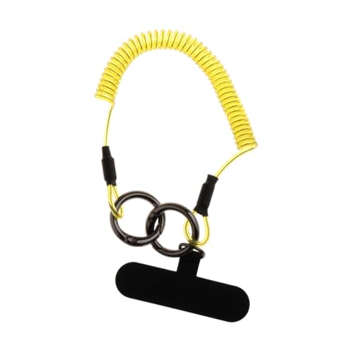 LeeQinersw Telefon Tether Registerkarte Telefon Lanyard abnehmbar schwere Metallhände kostenlos mit Tether Tab Anti -Verlust Telefon Lanyard Tab, Gelb LeeQinersw Telefon Tether Registerkarte Telefon Lanyard abnehmbar schwere Metallhände kostenlos mit Tether Tab Anti -Verlust Telefon Lanyard Tab, Gelb von LeeQinersw