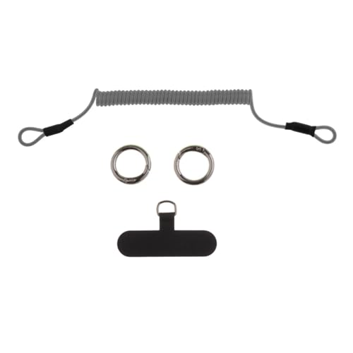 LeeQinersw Telefon Tether Registerkarte Telefon Lanyard abnehmbar schwere Metallhände kostenlos mit Tether Tab Anti -Verlust Telefon Lanyard Tab, Schwarz LeeQinersw Telefon Tether Registerkarte Telefon Lanyard abnehmbar schwere Metallhände kostenlos mit Tether Tab Anti -Verlust Telefon Lanyard Tab, Schwarz von LeeQinersw