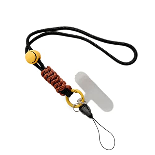 Handy Schlüsselband Universal Abnehmbares Hals Hängeseil mit Haken Mikrofaser Sicherheit Anti-Verlust-Gurte Laufen Typ 3 von Leeadwaey