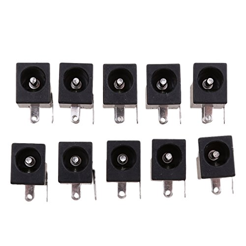 Leeadwaey 10 Stück 5,5 mm x 2,1 mm DC Netzteil Klinkenbuchse Buchse PCB Mount Connector Leeadwaey 10 Stück 5,5 mm x 2,1 mm DC Netzteil Klinkenbuchse Buchse PCB Mount Connector von Leeadwaey