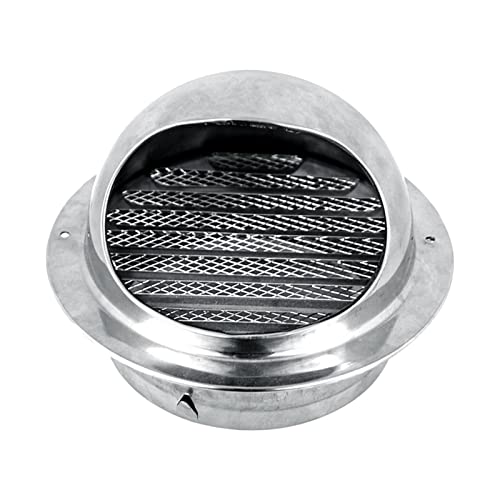 Leeadwaey 304 Edelstahl Lüftungsschlitze Auslasskappen mit integriertem Netzgitter Lüftungsgitter 130mm Leeadwaey 304 Edelstahl Lüftungsschlitze Auslasskappen mit integriertem Netzgitter Lüftungsgitter 130mm von Leeadwaey