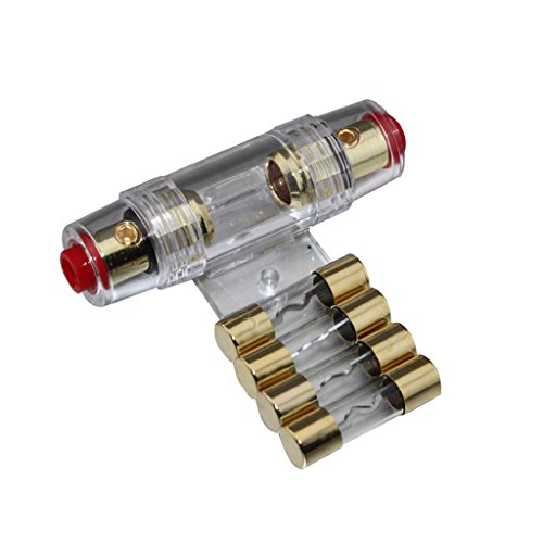 Leeadwaey 40/80 Gauge AWG In-Line AGU Sicherungshalter mit 40 Ampere Sicherung von Leeadwaey