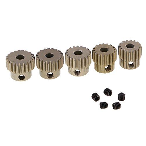 Leeadwaey 48DP 3,175 mm 16T-20T Ritzelmotor-Getriebebürste für 1/10 RC Automodell von Leeadwaey