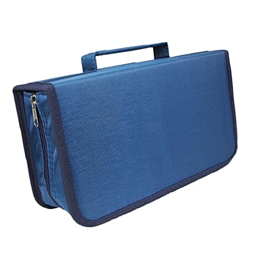 Leeadwaey CD-/DVD-Hülle, Organizer, Spiel-Disc, Brieftasche, DVD-Aufbewahrungstasche, Blau Leeadwaey CD-/DVD-Hülle, Organizer, Spiel-Disc, Brieftasche, DVD-Aufbewahrungstasche, Blau von Leeadwaey