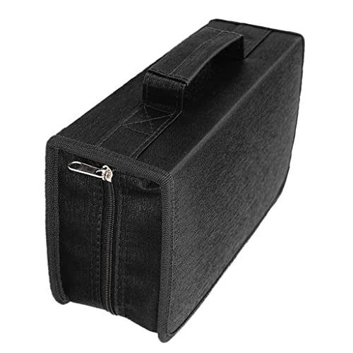 Leeadwaey CD-/DVD-Hülle, Organizer, Spiel-Disc, Brieftasche, DVD-Aufbewahrungstasche, Schwarz Leeadwaey CD-/DVD-Hülle, Organizer, Spiel-Disc, Brieftasche, DVD-Aufbewahrungstasche, Schwarz von Leeadwaey