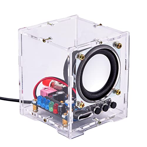 Leeadwaey HU-009 3 W Mini-Spaker-Einheit, 5 V DC, betriebener Sound-Verstärker, DIY-Kit von Leeadwaey