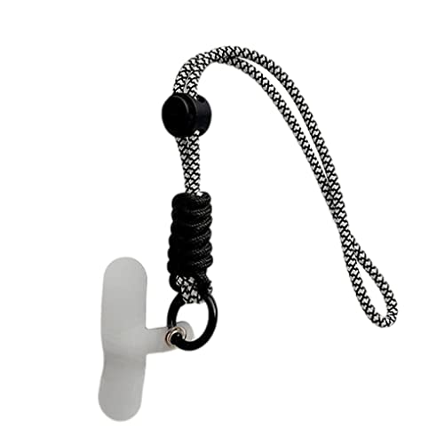Leeadwaey Handy Schlüsselband Universal Wiederverwendbare Halsband Hängeschnur mit Haken Sicherheit Anti-Verlust-Gurte für Camping Sport Typ 1 von Leeadwaey