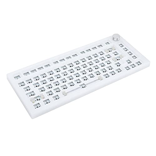 Leeadwaey NT75 3/5-poliger Hot-Swap-Dichtung, mechanische Tastatur, Milchweiß von Leeadwaey