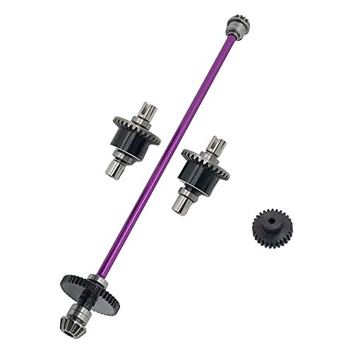 Leeadwaey RC Auto Metall Upgrade Teile für 1:12 WLtoys 124018 124019 4 Stück lila Leeadwaey RC Auto Metall Upgrade Teile für 1:12 WLtoys 124018 124019 4 Stück lila von Leeadwaey