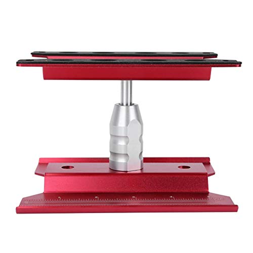 Leeadwaey RC Auto Reparaturstation Wartungsständer für 1/10 1/8 1/16 RC Fahrzeuge Rot Leeadwaey RC Auto Reparaturstation Wartungsständer für 1/10 1/8 1/16 RC Fahrzeuge Rot von Leeadwaey