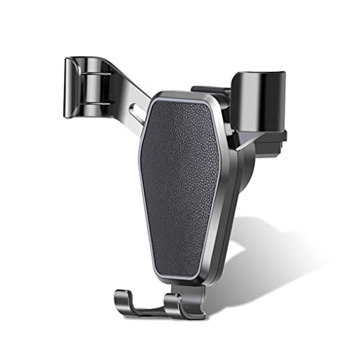 Leeadwaey Schwerkraft-Handyhalterung Automatische Halterung Halterung Auto Front Dashboard Lüftungsschlitz Clip Kunststoff Ständer Universal Automotive Zubehör von Leeadwaey