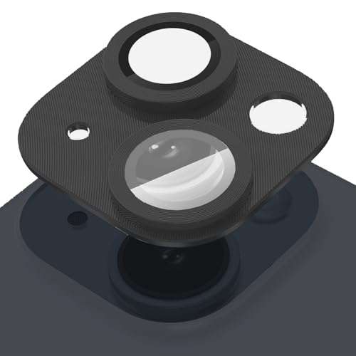 2 Stück Kameraschutz Kompatibel mit iPhone 15 6,1 Zoll/ 15 Plus 6,7 Zoll Gehärtetes Glas Klar Kamera Schutzfolie mit Metall Ring Entworfen für MagSafe Schnapp-Adapter Magnetische Befestigung Schwarz 2 Stück Kameraschutz Kompatibel mit iPhone 15 6,1 Zoll/ 15 Plus 6,7 Zoll Gehärtetes Glas Klar Kamera Schutzfolie mit Metall Ring Entworfen für MagSafe Schnapp-Adapter Magnetische Befestigung Schwarz von Leedia