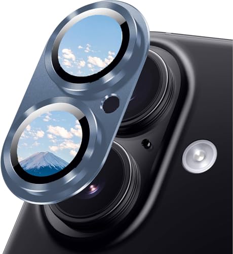 2 Stück Kameraschutz Kompatibel mit iPhone 16 6,1 Zoll/ 16 Plus 6,7 Zoll Gehärtetes Glas Klar Kamera Schutzfolie mit Metall Ring Entworfen für MagSafe Schnapp-Adapter für Magnetische Befestigung Blau 2 Stück Kameraschutz Kompatibel mit iPhone 16 6,1 Zoll/ 16 Plus 6,7 Zoll Gehärtetes Glas Klar Kamera Schutzfolie mit Metall Ring Entworfen für MagSafe Schnapp-Adapter für Magnetische Befestigung Blau von Leedia