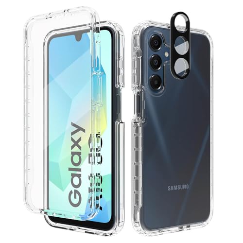 Leedia Ganzkörper Kompatibel mit A16 Hülle 360 Grad Handyhülle Galaxy A16 Stoßfest Komplettschutz Bumper Case Transparent mit Eingebautem Displayschutz Cover rutschfest für Samsung Galaxy A16 5G Leedia Ganzkörper Kompatibel mit A16 Hülle 360 Grad Handyhülle Galaxy A16 Stoßfest Komplettschutz Bumper Case Transparent mit Eingebautem Displayschutz Cover rutschfest für Samsung Galaxy A16 5G von Leedia