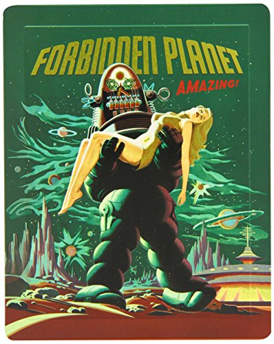 Forbidden Planet Blu ray Steelbook - Entertainment Exclusive [UK Import] von Warner UK