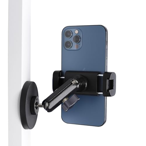 Magnetische Handyhalterung für das Fitnessstudio, mit 360° verstellbarem Dual-Kugelkopf-Magic-Arm, Magnetfuß-Handyhalterung für Fitnessgeräte, Kühlschrank oder jede eisenhaltige Metalloberfläche Magnetische Handyhalterung für das Fitnessstudio, mit 360° verstellbarem Dual-Kugelkopf-Magic-Arm, Magnetfuß-Handyhalterung für Fitnessgeräte, Kühlschrank oder jede eisenhaltige Metalloberfläche von Leenconghui