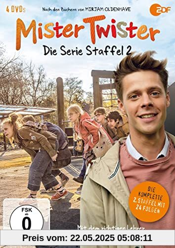 Mister Twister - Die Serie - Die komplette 2. Staffel [4 DVDs] von Leendert de Ridder